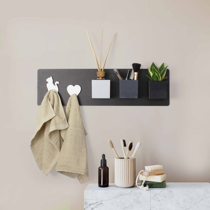 KalaMitica® Magnetische Kreidetafel ohne Rahmen, 50x14cm