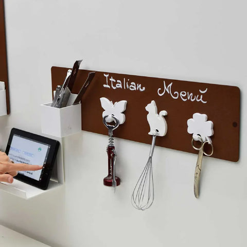 KalaMitica® Magnetische Kreidetafel ohne Rahmen, 50x14cm