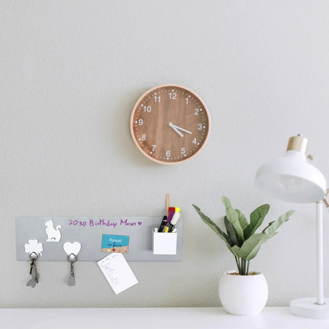KalaMitica® Magnetische Kreidetafel ohne Rahmen, 50x14cm