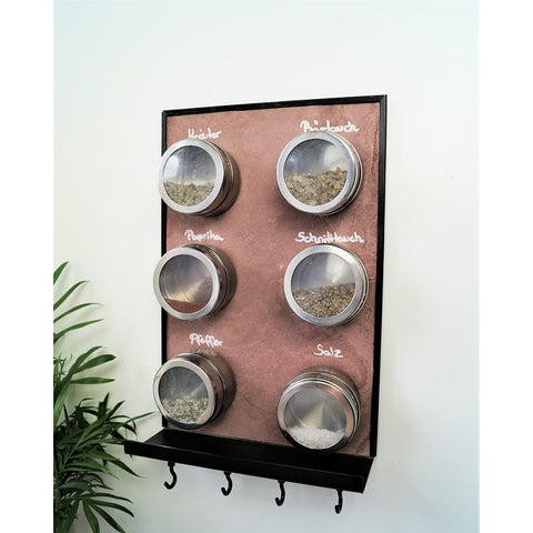 Schiefertafel Magnetisch mit Ablage "Pink Earthcore", 20x30cm