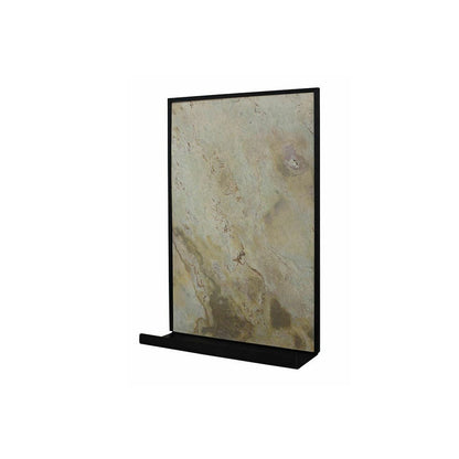 Schiefertafel Magnetisch mit Ablage "Gold Mountain", 20x30cm