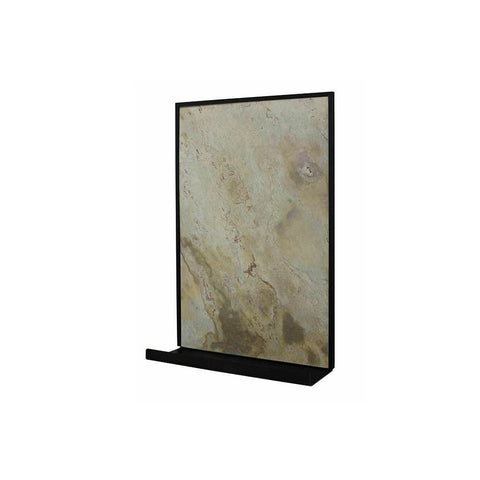 Schiefertafel Magnetisch mit Ablage "Gold Mountain", 20x30cm