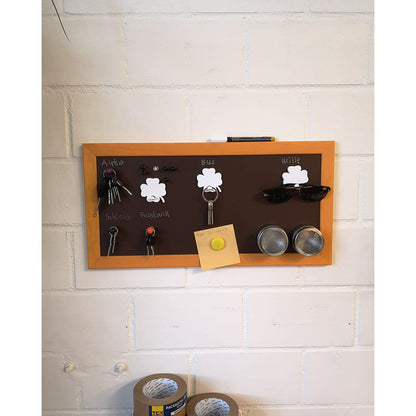 KalaMitica® Kreidetafel Magnetisch mit Holzrahmen, 27x55cm