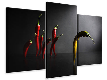 Leinwandbild 3-teilig modern Hit The Road, Jack