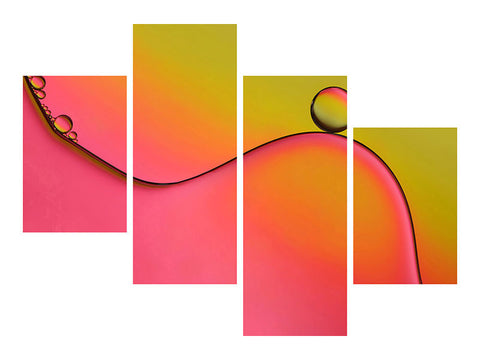 Leinwandbild 4-teilig modern During