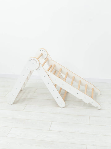 montessori wood climbing set