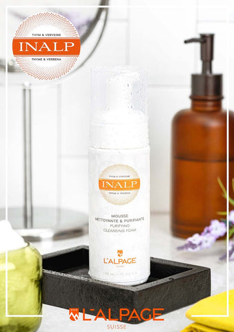 Set ou Coffret Cadeau Crème Matifiante et Lissante + Mousse Nettoyante INALP