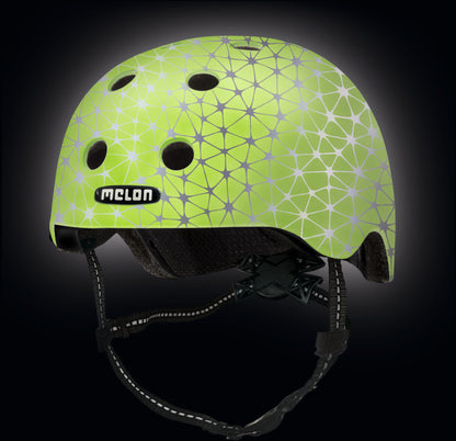 Melon | Helm | Toddler Magic Reflective | Synapse | Grün | XXS