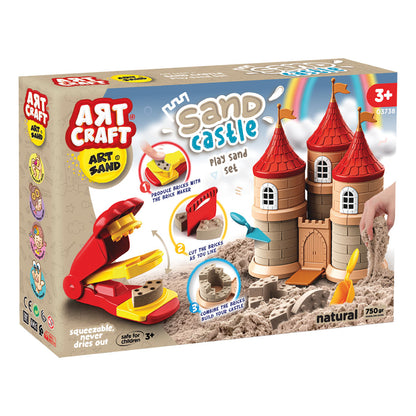 Art Craft - Fairy Tale Play Sand Set 750g - Build Your Dream Castle