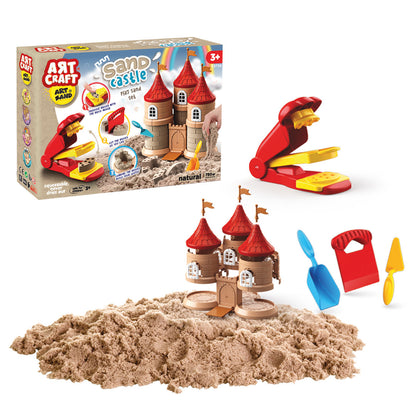 Art Craft - Fairy Tale Play Sand Set 750g - Build Your Dream Castle