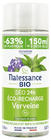 Natessance Deo 24H Verbena Organic Refill 150ml