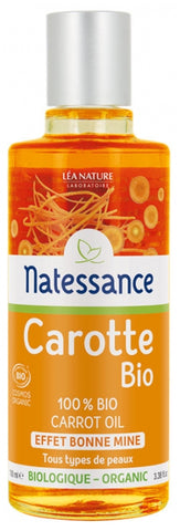 Natessance Organic Carrot Oil 100ml