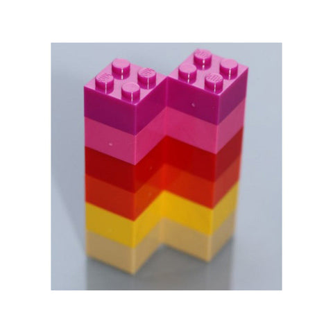 Neodym Magnet-Set Bausteine "Girl" (12er Set, bunt)