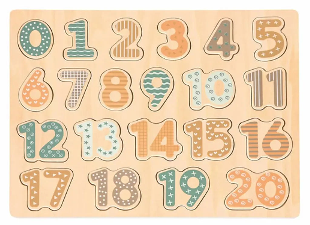 Puzzle " Zahlen" 20 Teile