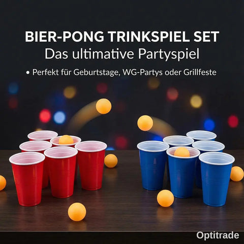 Spiel Bier-Pong 48tlg.