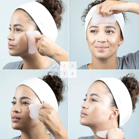 Cocooning Biokosmetik - Duo Gua Sha + Deluxe Grüner Elixier 🌸✨ Zeitlose Schönheits-Duo