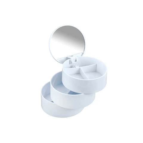 Wenko - Cosmetic Tower, White - Perfect Beauty Organizer! 💄✨
