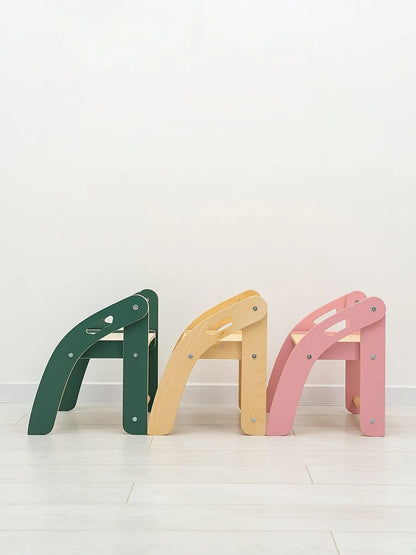 wooden step stool for kids