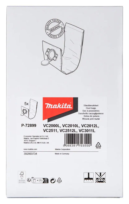 
          Filtersack Gewebe 5 Stk
          P-72899
        