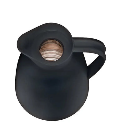 Kanne Eco velvet schwarz mat 1,00 l