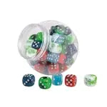 Würfel-Dose 16mm Two Tone Glowing (MQ60)