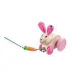 Nachzieh-Hase Hanna Hoppel 13cm