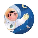 Puzzle Astronaut auf dem Mond 36 Teile