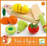 Rollenspiel Obst und Gemüse schneiden