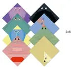 Origami Polartiere
