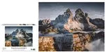 Dolomiten 1000 Teile (Tobias Hägg)