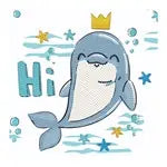 Diamond Painting Delfin