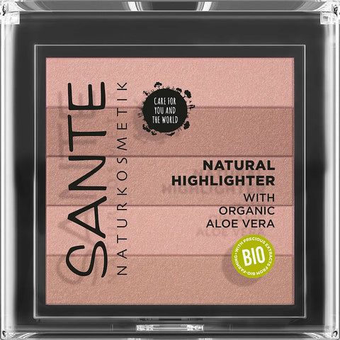 Sante - Natural Highlighter 01 Nude - Radiant Glow with Organic Aloe Vera ✨🌿
