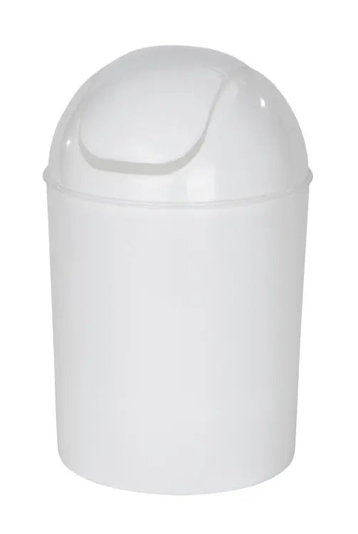 Schwingdeckeleimer 6 ltr. Economic, weiss