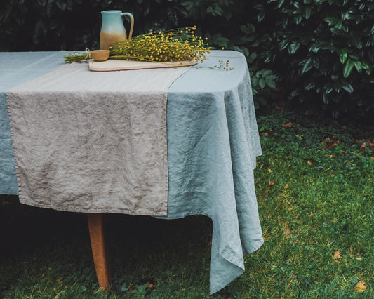 mumix - Abraço Tablecloth 150 x 320 cm - Lush linen for memorable meals ✨🌿