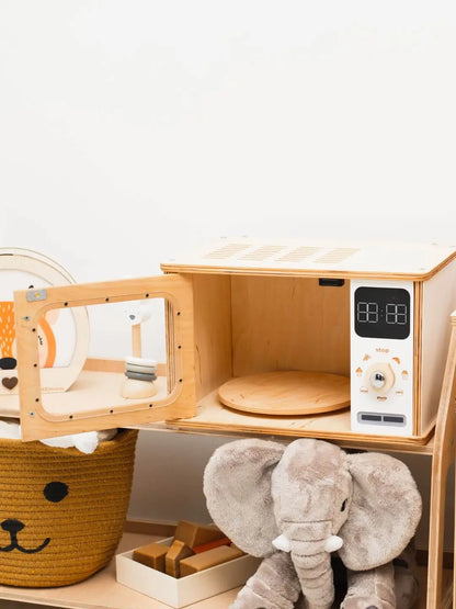  microwave wooden toy