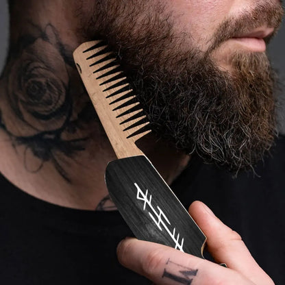  wooden black Runes