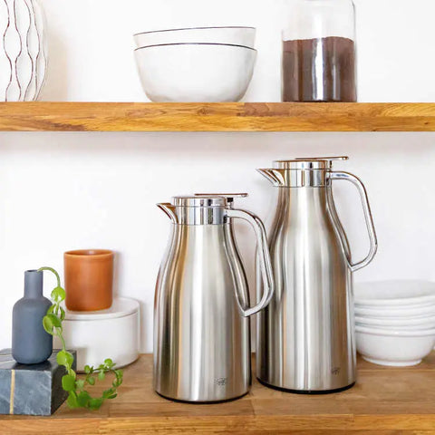 Kanne Skyline stainless steel mat1.50 lt.