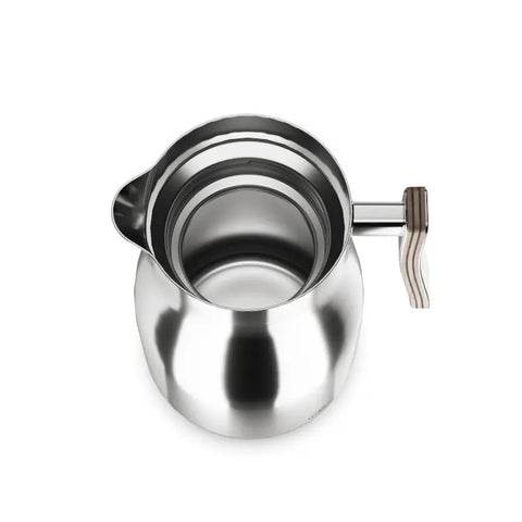 Kanne Studio Allure 1,00 l oak / stainless steel polished