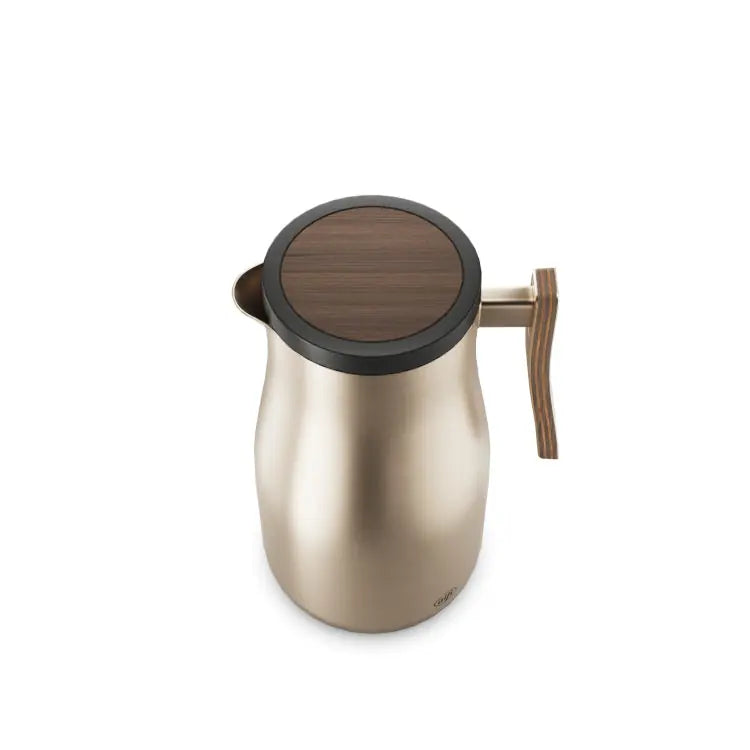 Kanne Studio Allure 1,00 l dark oak / champagne mat