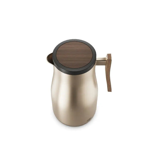 Kanne Studio Allure 1,00 l dark oak / champagne mat