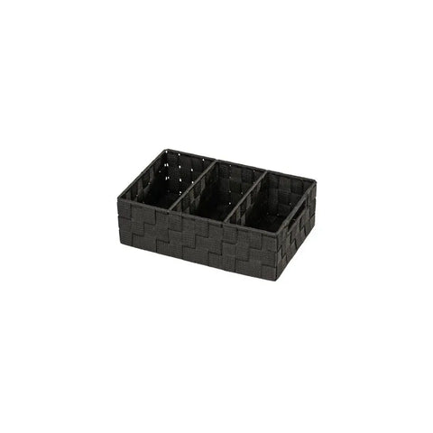 Wenko - Adria Bathroom Organizer with Handle - Sleek & Durable Storage Solution! 🖤✨