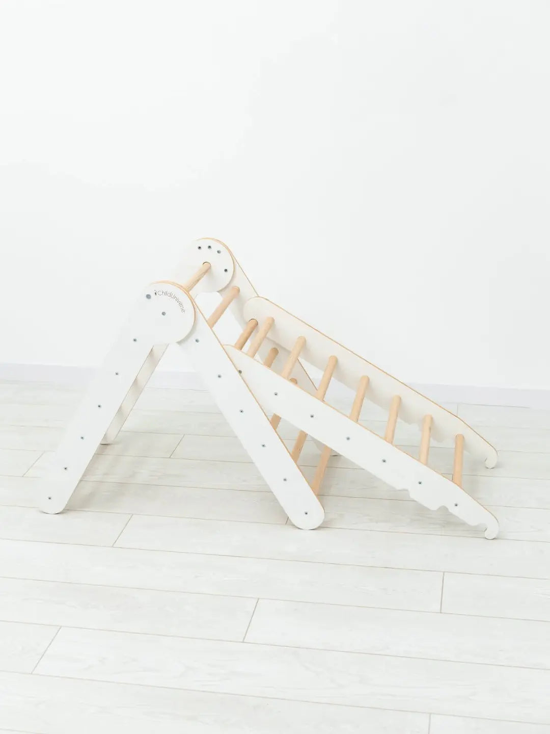 montessori wood climbing set