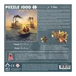 Art&Meeple Puzzle - Mississippi Queen 1000 Pcs