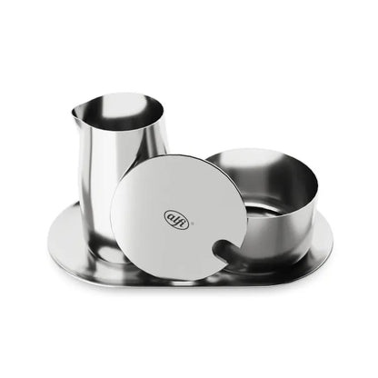 Milk and Sugar Set  stainless steel polished