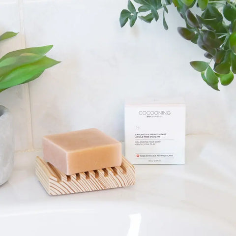 Cocooning Biocosmetics - Jabón de Arcilla Rosa - Desintoxicación y Nutrición Lujosa 🌸💆‍♀️