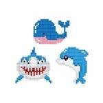 Diamond Painting Sticker Unterwasserwelt