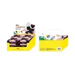 Display Kratz-Notizblock Herzen (MQ12)