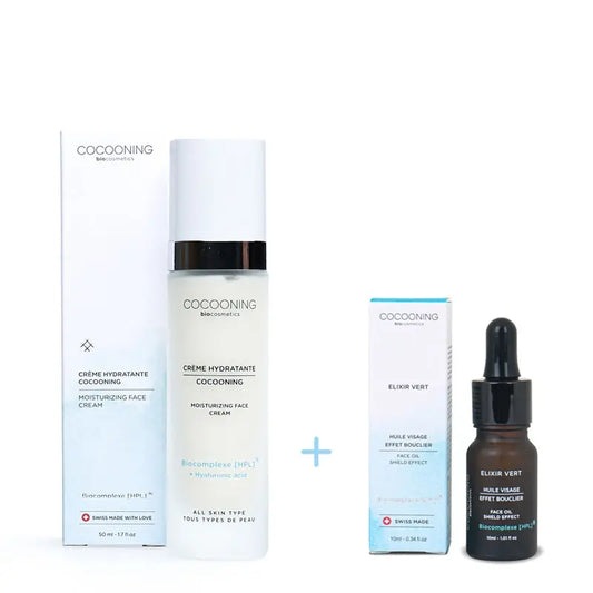 Cocooning Biocosmetics - Radiance Boost Serum + Hydration Gel 🌟✨