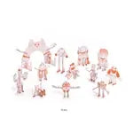 3D Bau- & Malset Monster (klein)