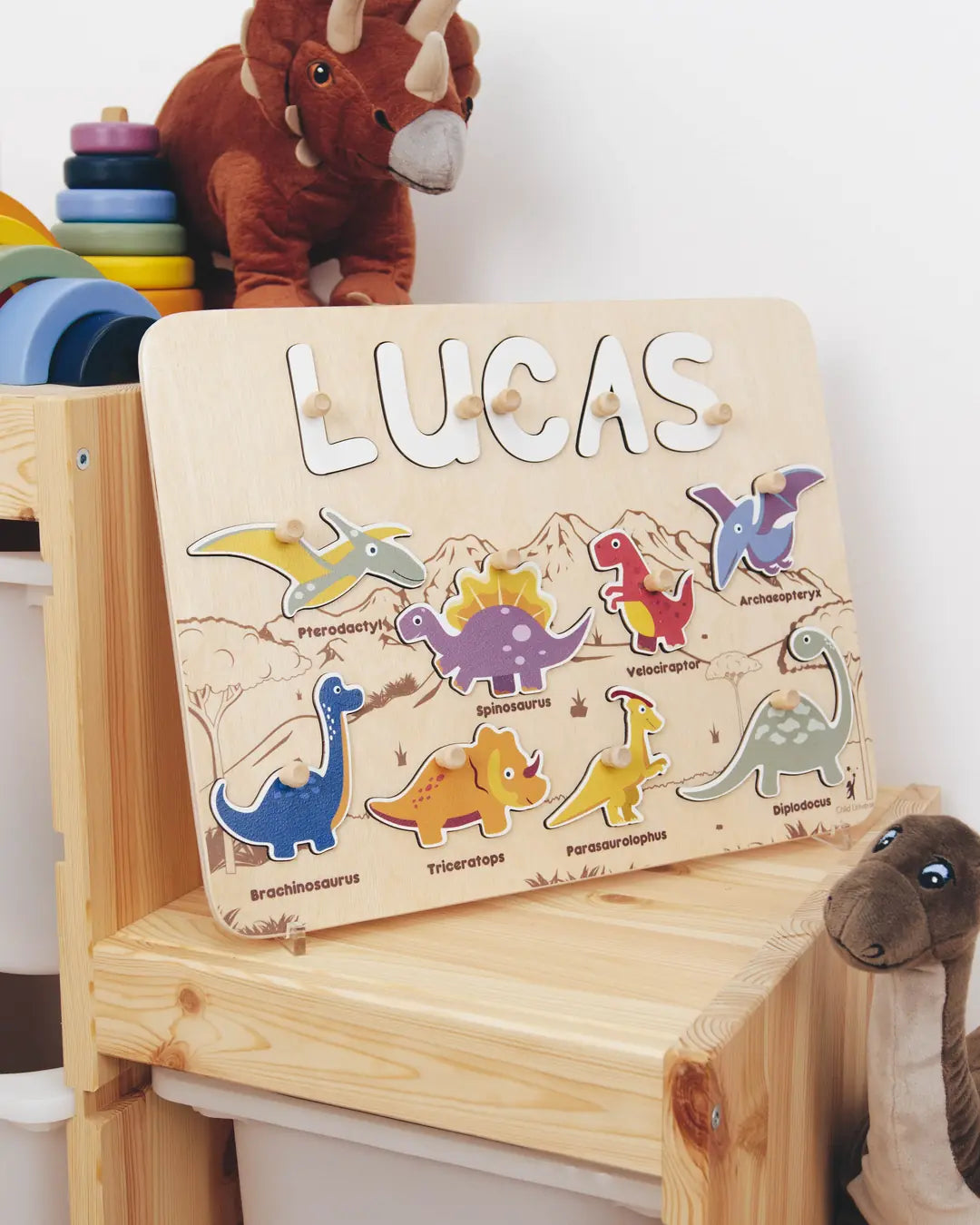 name play board